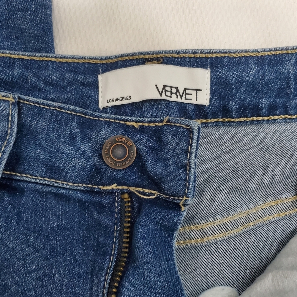 Vervet High-Rise Wide Leg Jeans 28 Waist - Picture 4 of 12